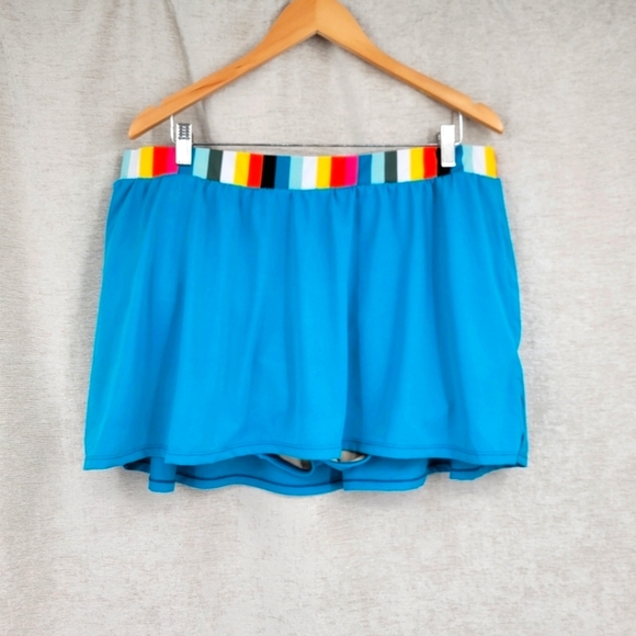 Cacique Rainbow Striped Swimsuit - Picture 2 of 15